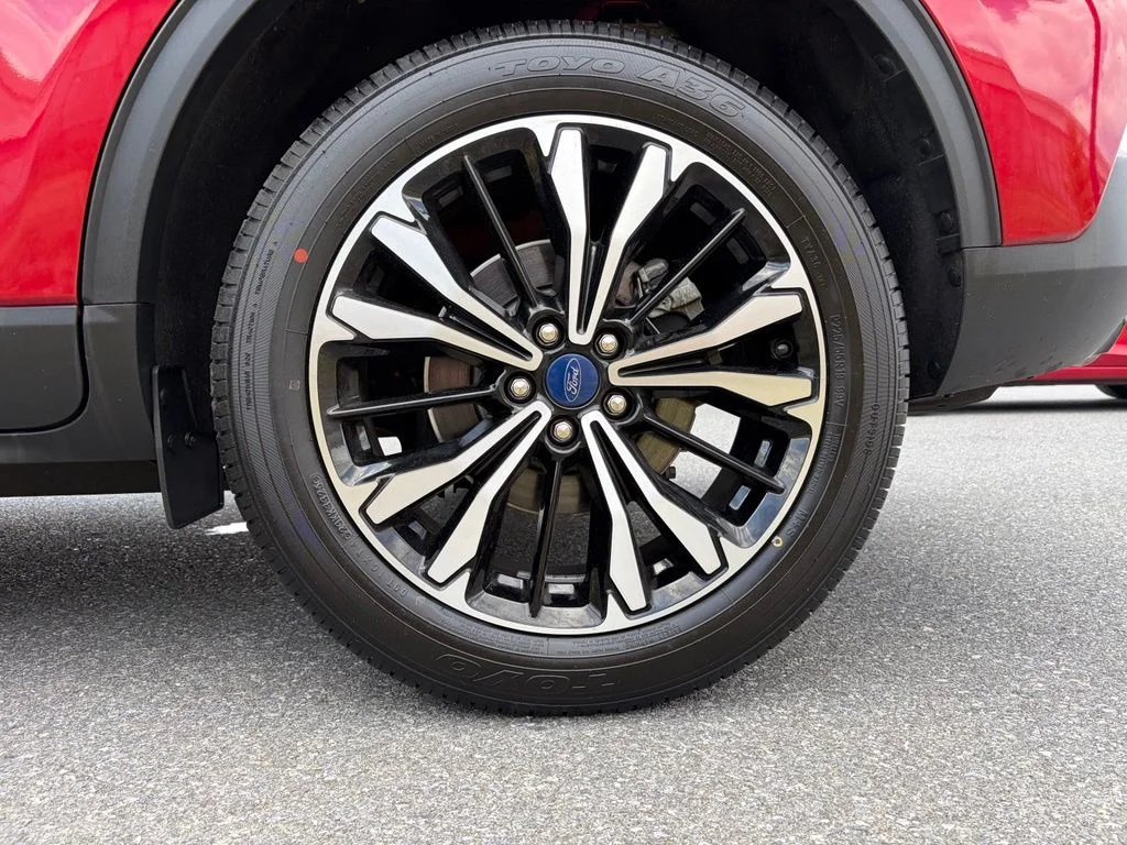 Certified Used 2022 Red Metallic Ford SEL image 64