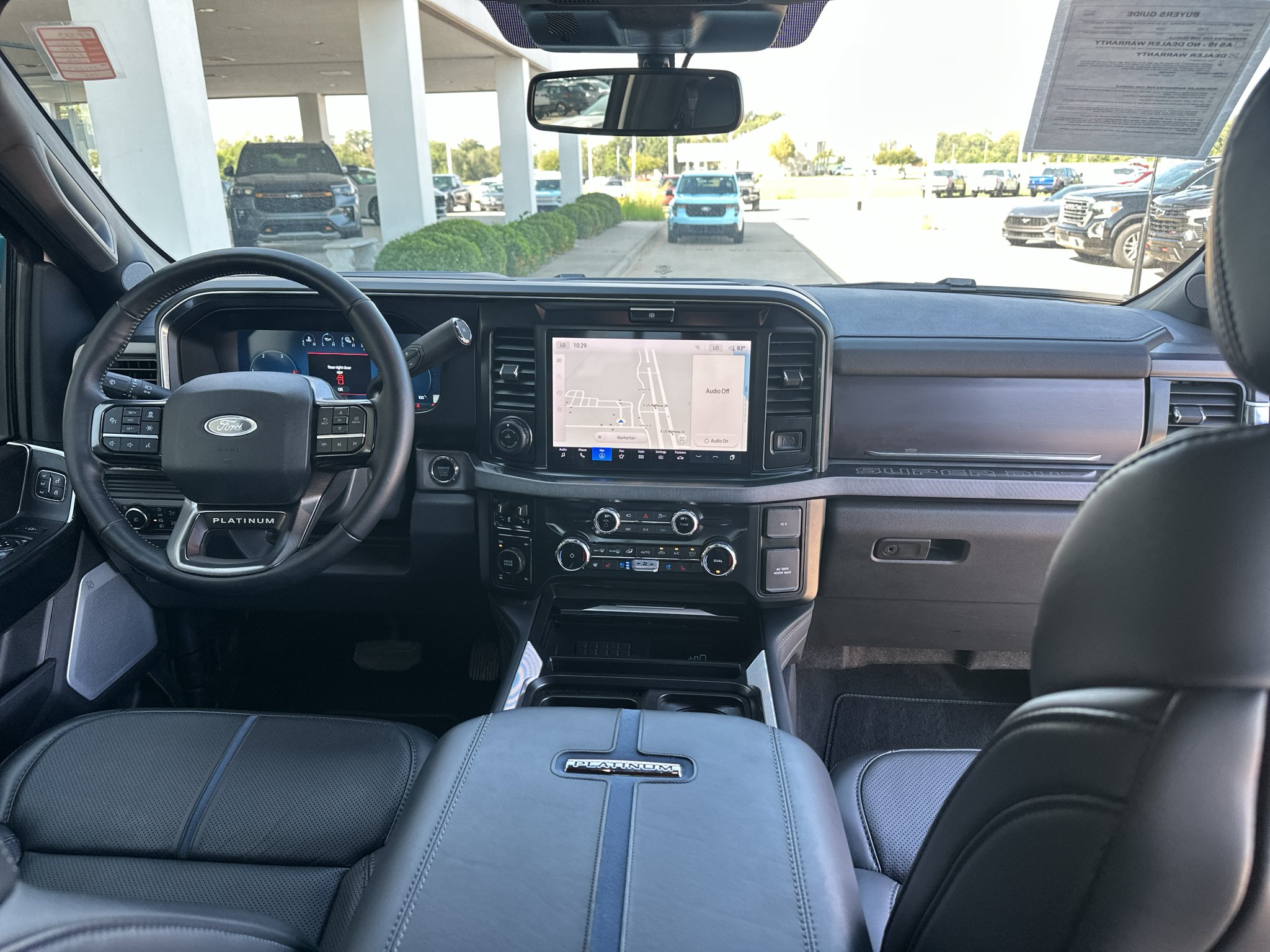 Used 2026 Oxford White Ford PLATINUM image 3