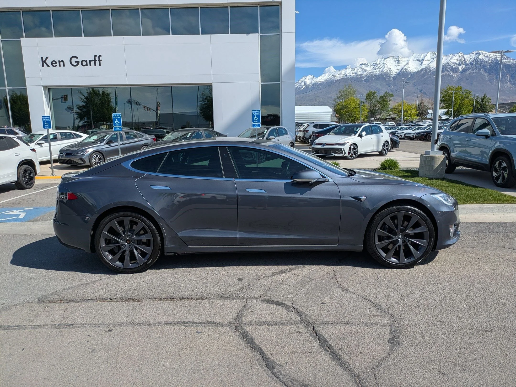 Used 2021 Tesla Model S Long Range Plus with VIN 5YJSA1E20MF425232 for sale in Orem, UT