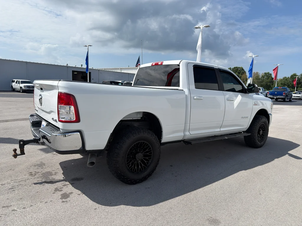 Used 2021 Bright White Clearcoat Ram Big Horn image 4