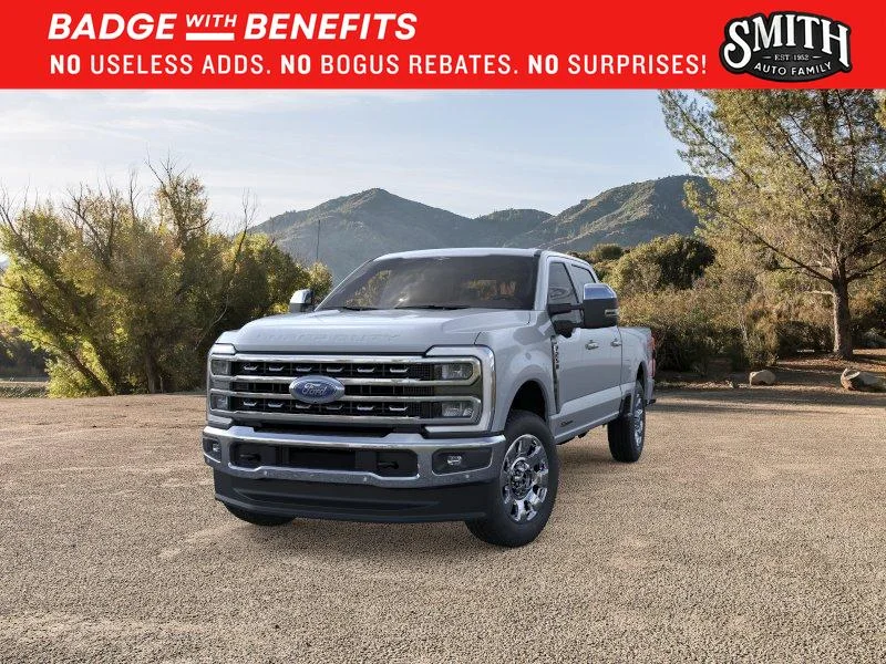 New 2026 Glacier Gray Metallic Tri-Coat Ford F-250® Lariat® image 3