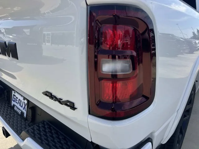 New 2027 Bright White Clear-Coat Exterior Paint RAM Laramie image 23