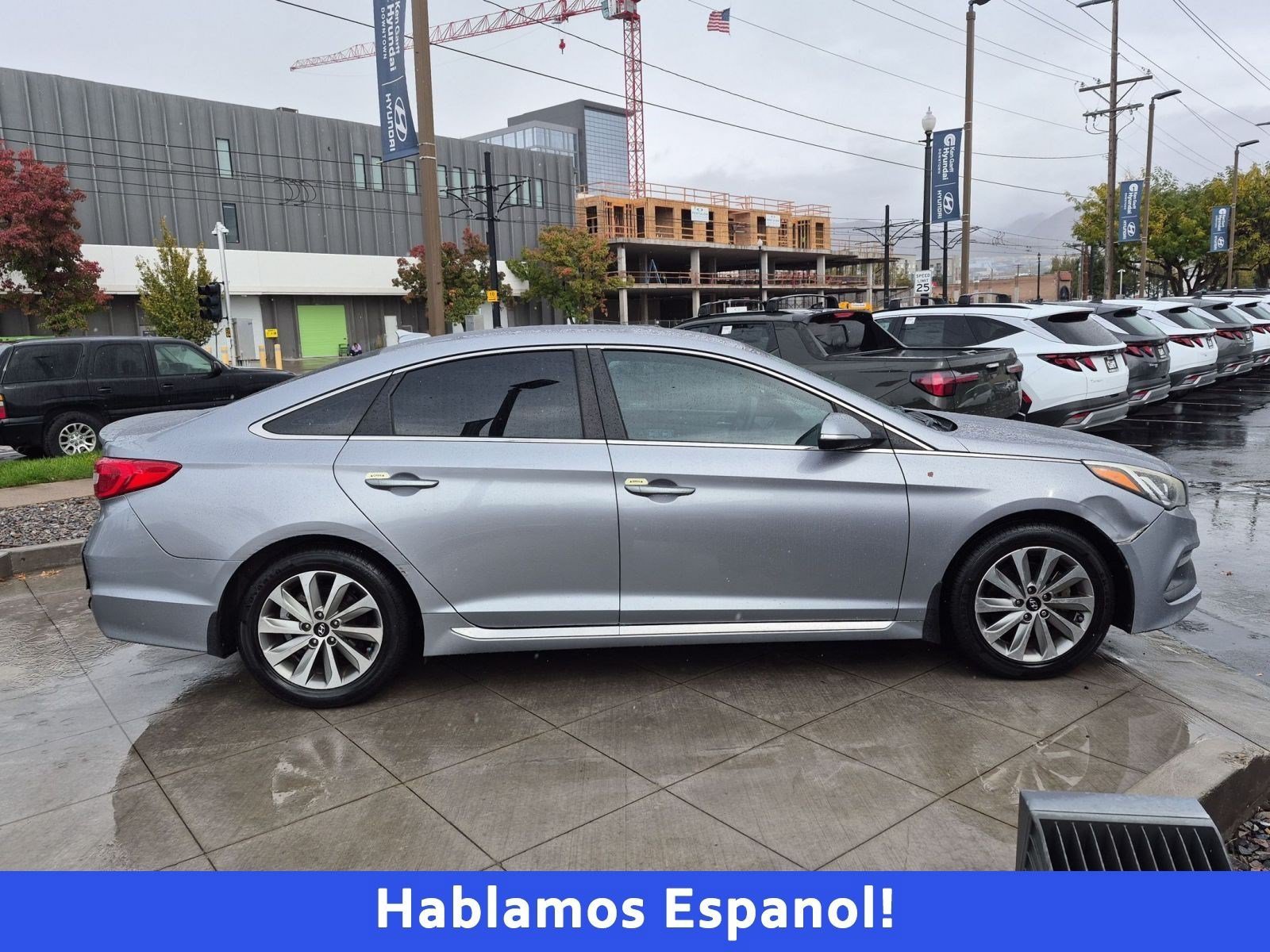 Used 2017 Hyundai Sonata Sport with VIN 5NPE34AF8HH449318 for sale in Salt Lake City, UT
