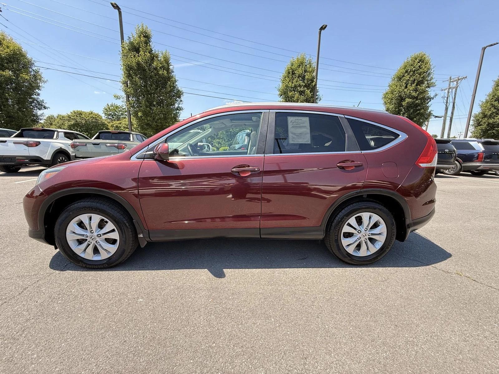 Used 2013 Basque Red Pearl II Honda EX-L image 6