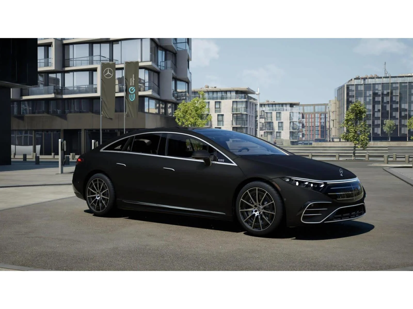 Used 2026 MANUFAKTUR Signature Night Black Magno Mercedes-Benz EQS 580 image 12