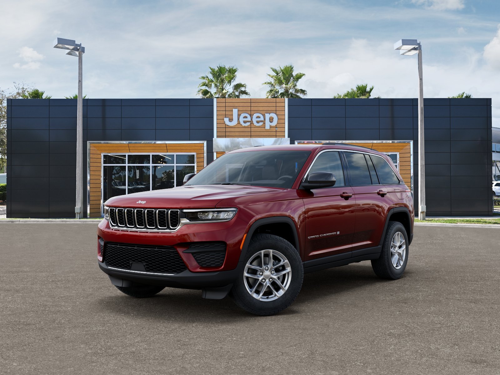 New 2026 Velvet Red Pearl-Coat Exterior Paint Jeep Laredo image 1