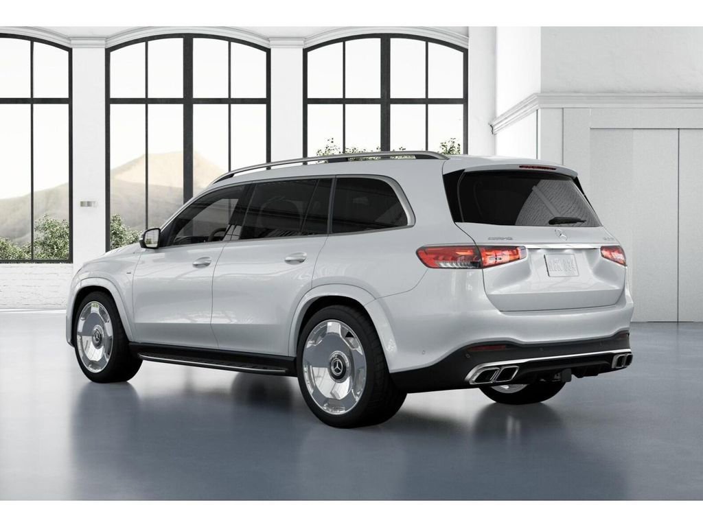 New 2026 MANUFAKTUR Moonlight White Metallic Mercedes-Benz AMG® GLS 63 4MATIC+ SUV image 71