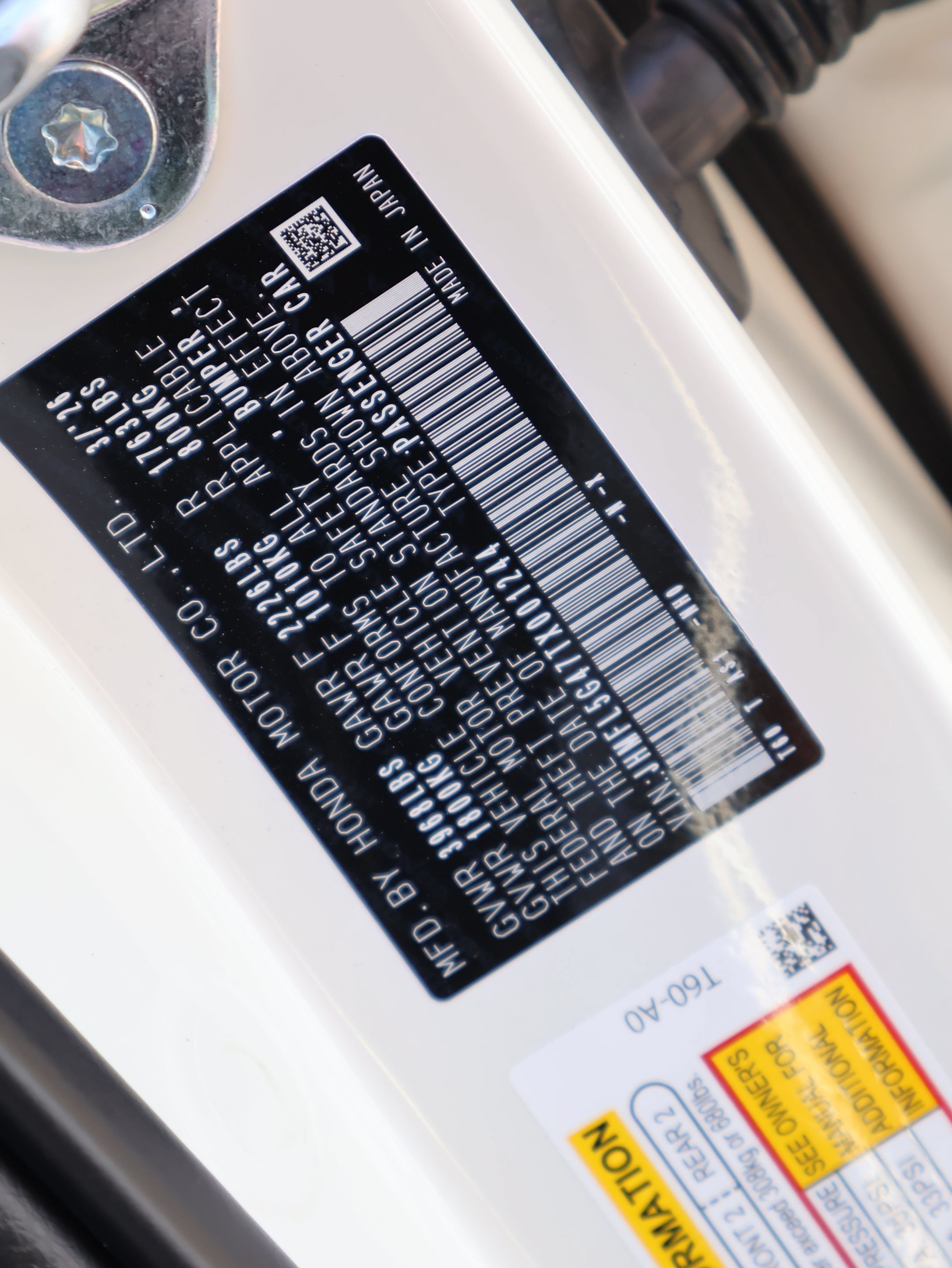 Used 2026 Championship White Honda  image 29