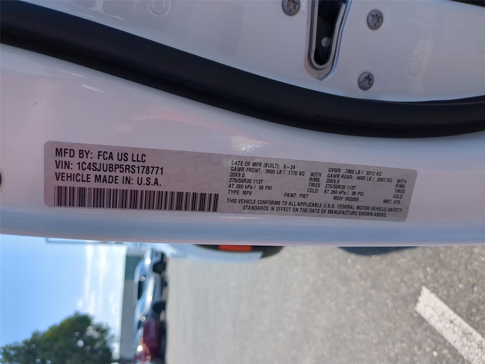 Used 2024 Bright White Clearcoat Jeep Series II image 38