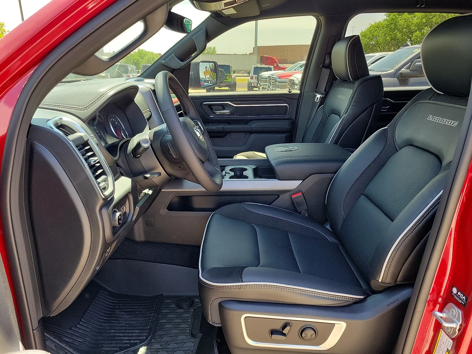 New 2026 PR6 Molten Red Ram LARAMIE CREW CAB 4X4 5