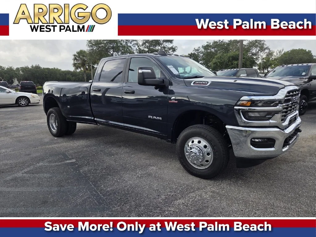 New 2026 Forged Blue Metallic Exterior Paint RAM Big Horn image 1
