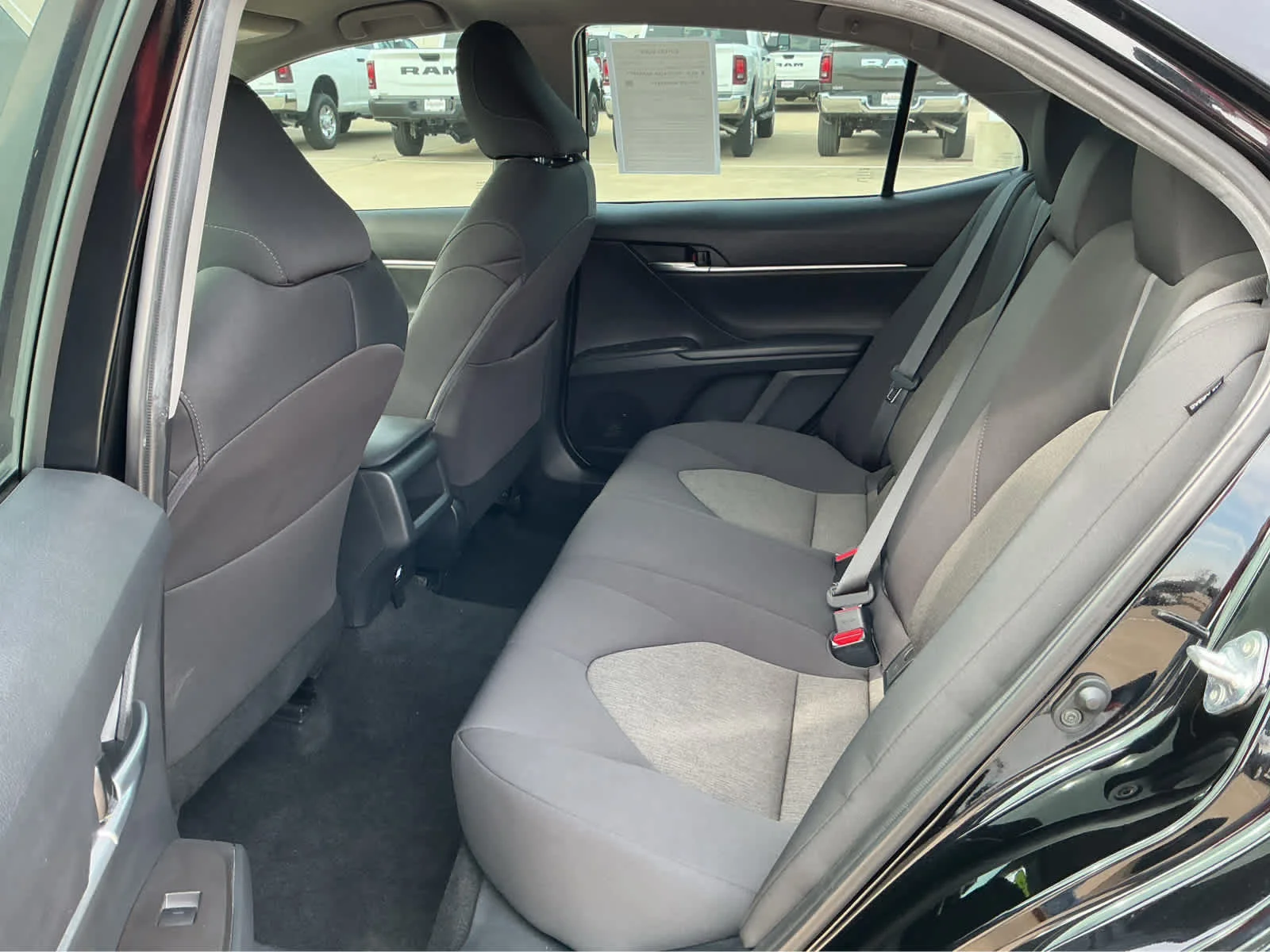 Used 2023 Midnight Black Metallic Toyota LE image 15