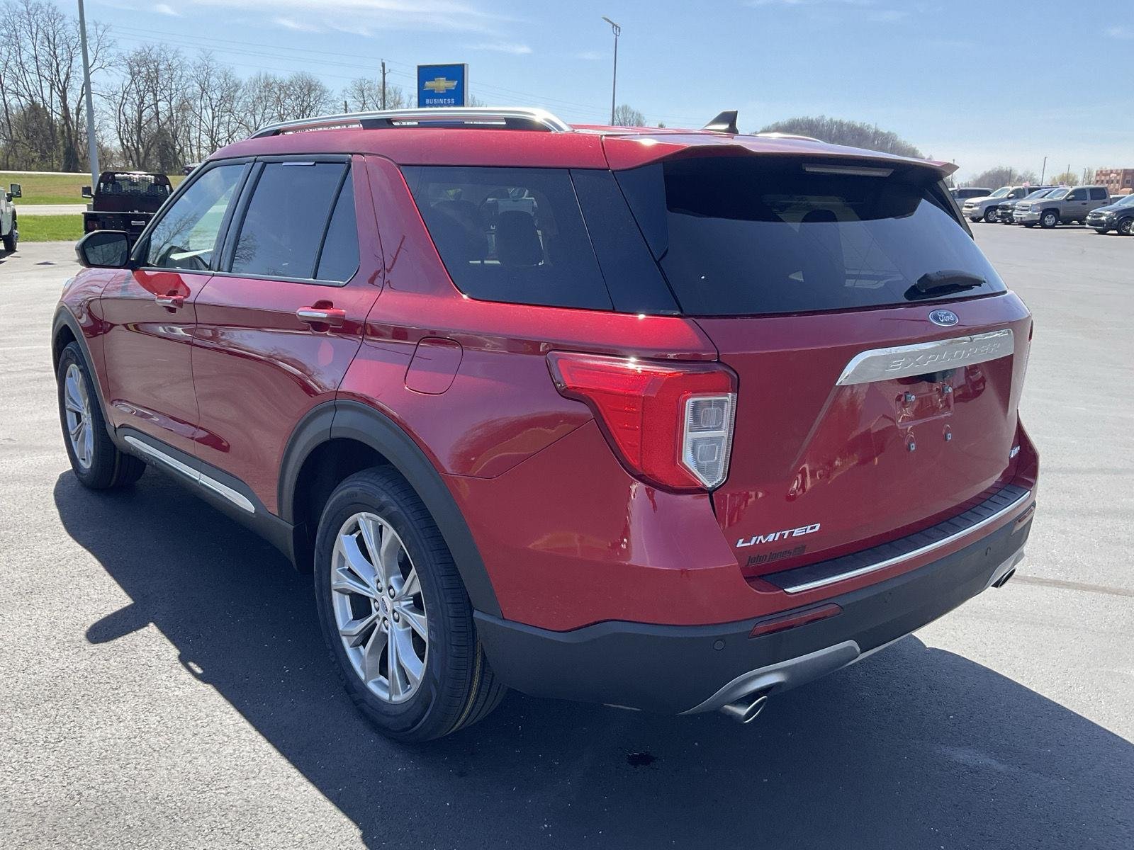 Used 2023 Red Ford Limited image 8