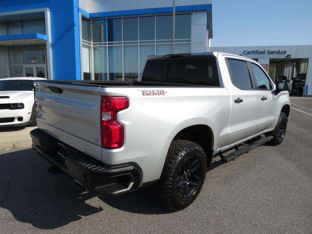Used 2021 Silver Ice Metallic Chevrolet LT Trail Boss image 6