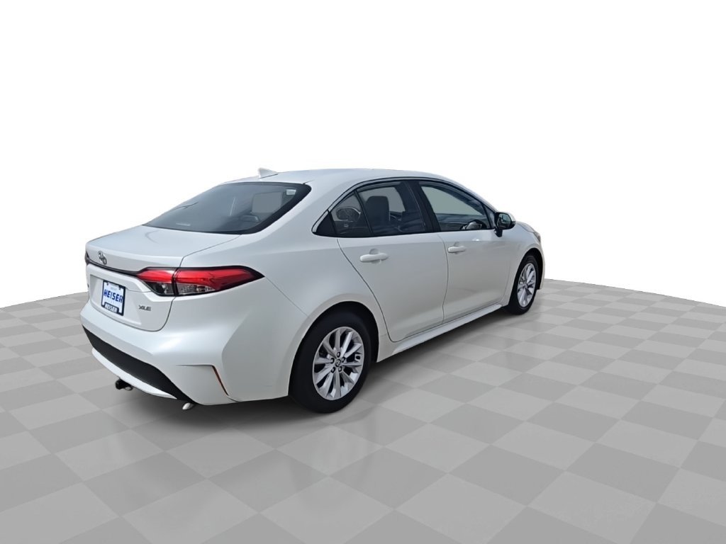 Certified Used 2020 White Toyota XLE image 8