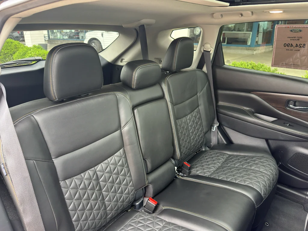 Used 2021 Magnetic Black Pearl Nissan Platinum image 35
