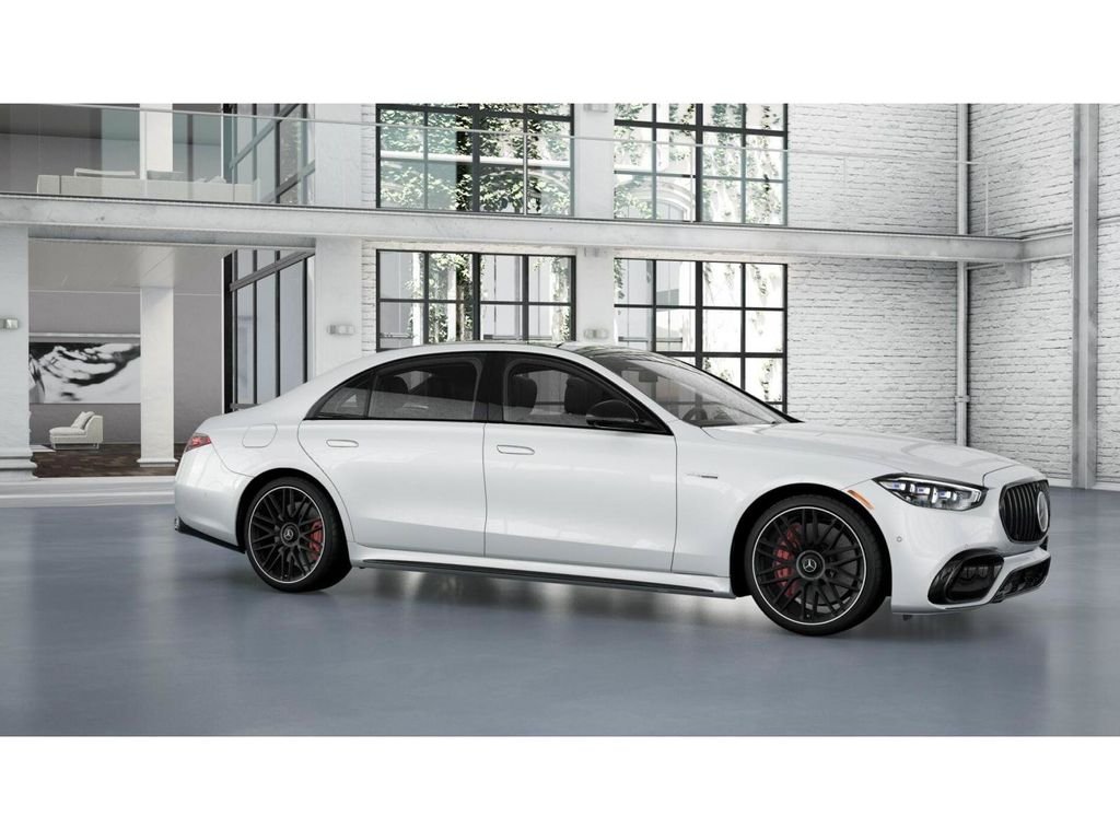 New 2026 MANUFAKTUR Moonlight White Metallic Mercedes-Benz AMG® S 63 E 4MATIC® Sedan image 13