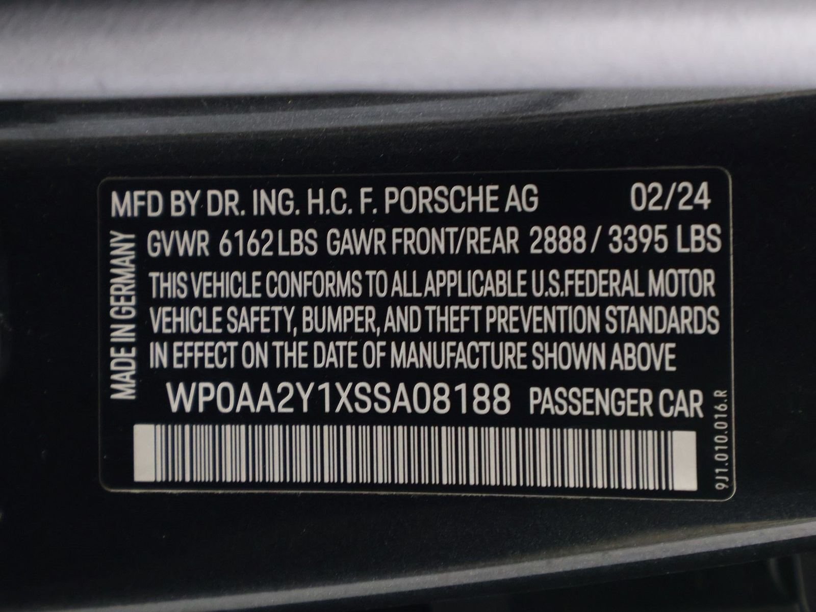 Certified Used 2025 Volcano Gray Metallic Porsche  image 19
