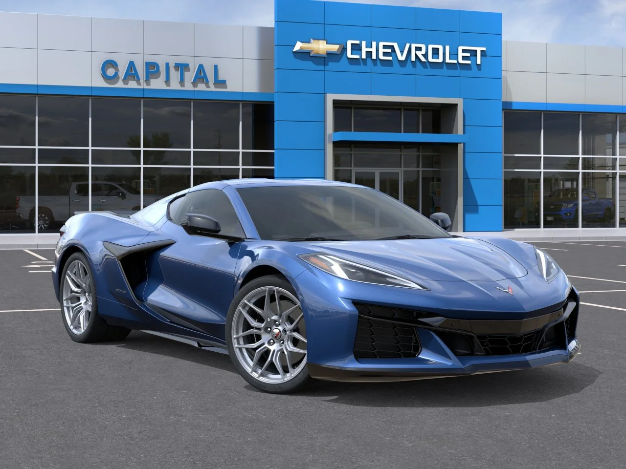 New 2027 Admiral Blue Metallic Chevrolet 2LZ Z06 image 7