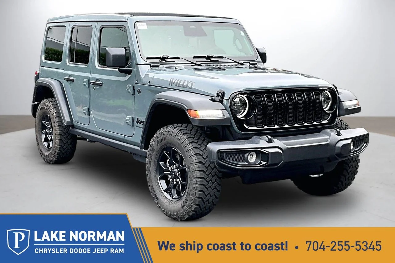 Certified Used 2026 Gray Jeep Willys image 1