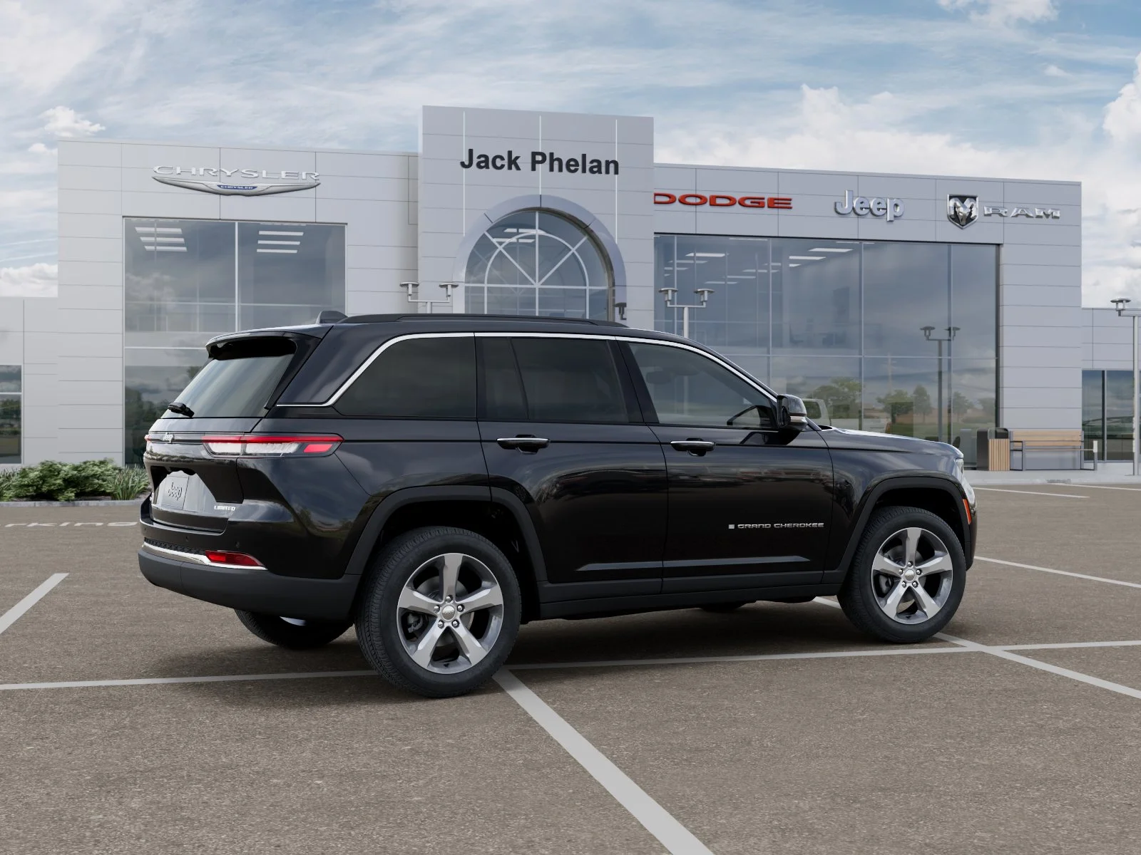 New 2026 Diamond Black Crystal Pearlcoat Jeep Limited image 30