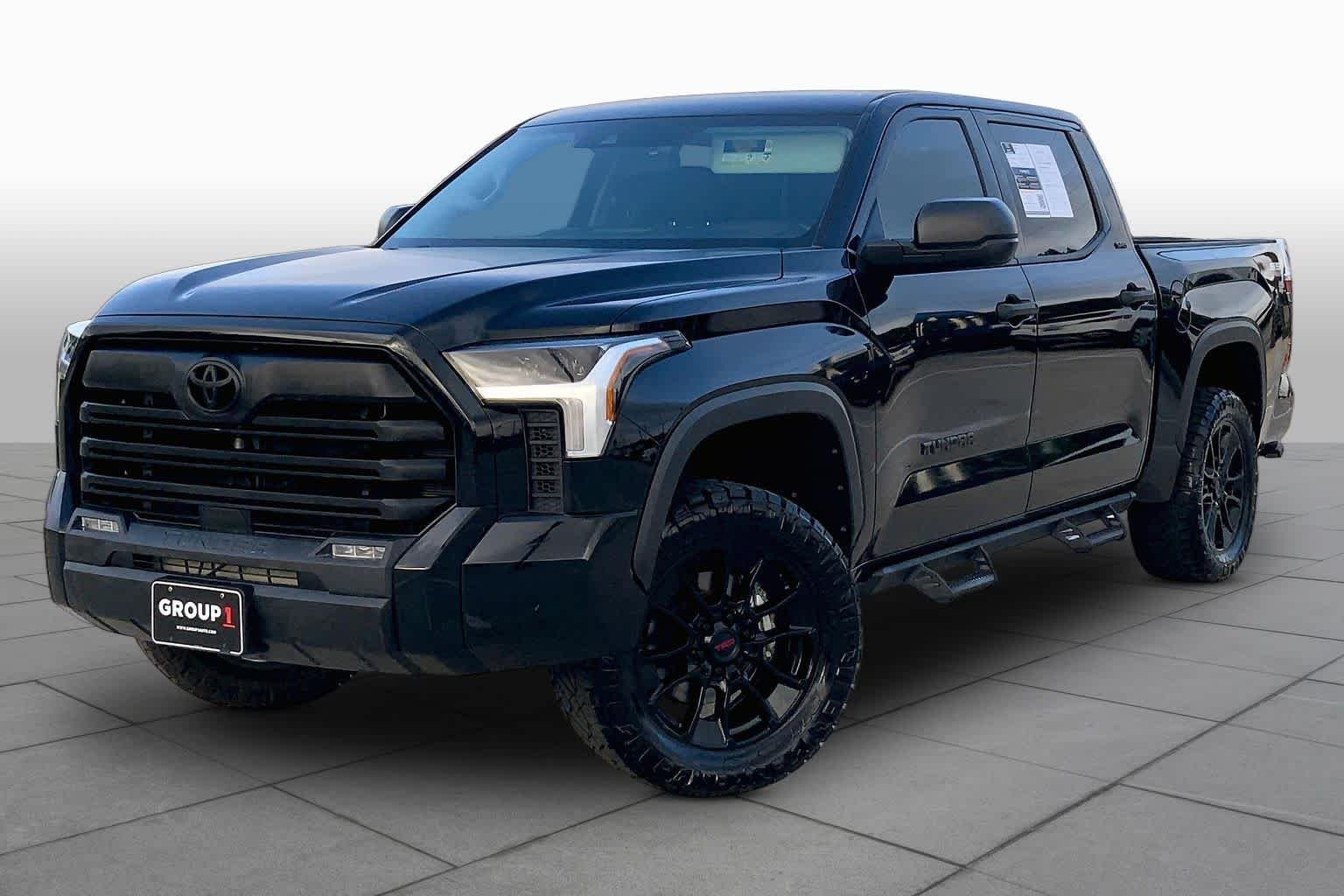 Used 2023 Midnight Black Metallic Toyota SR5 image 2