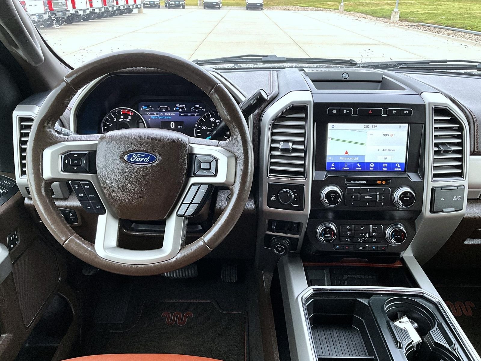 Used 2021 Blue Ford King Ranch image 12
