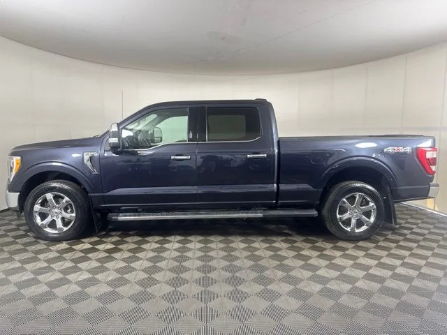 Certified Used 2021 Smoked Quartz Metallic Tinted Clearcoat Ford Lariat image 7