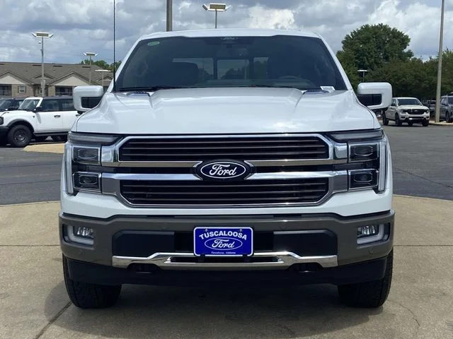 New 2026 Star White Metallic Tri-Coat Ford King Ranch image 6