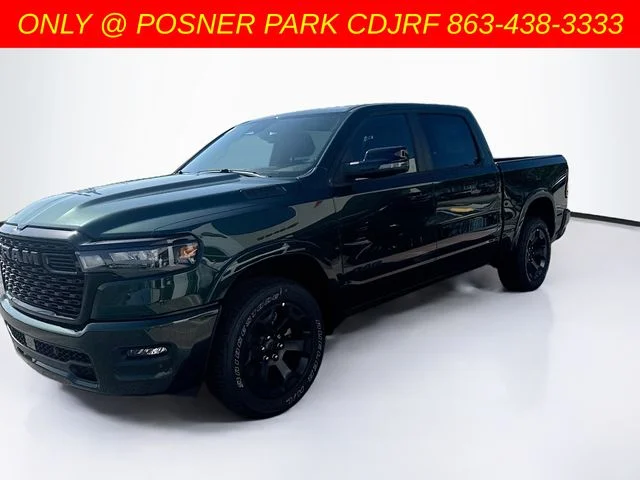 New 2026 Serrano-Green Metallic Exterior Paint RAM BIG HORN image 1