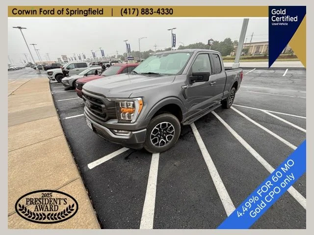 Used 2022 Gray Ford XLT image 1