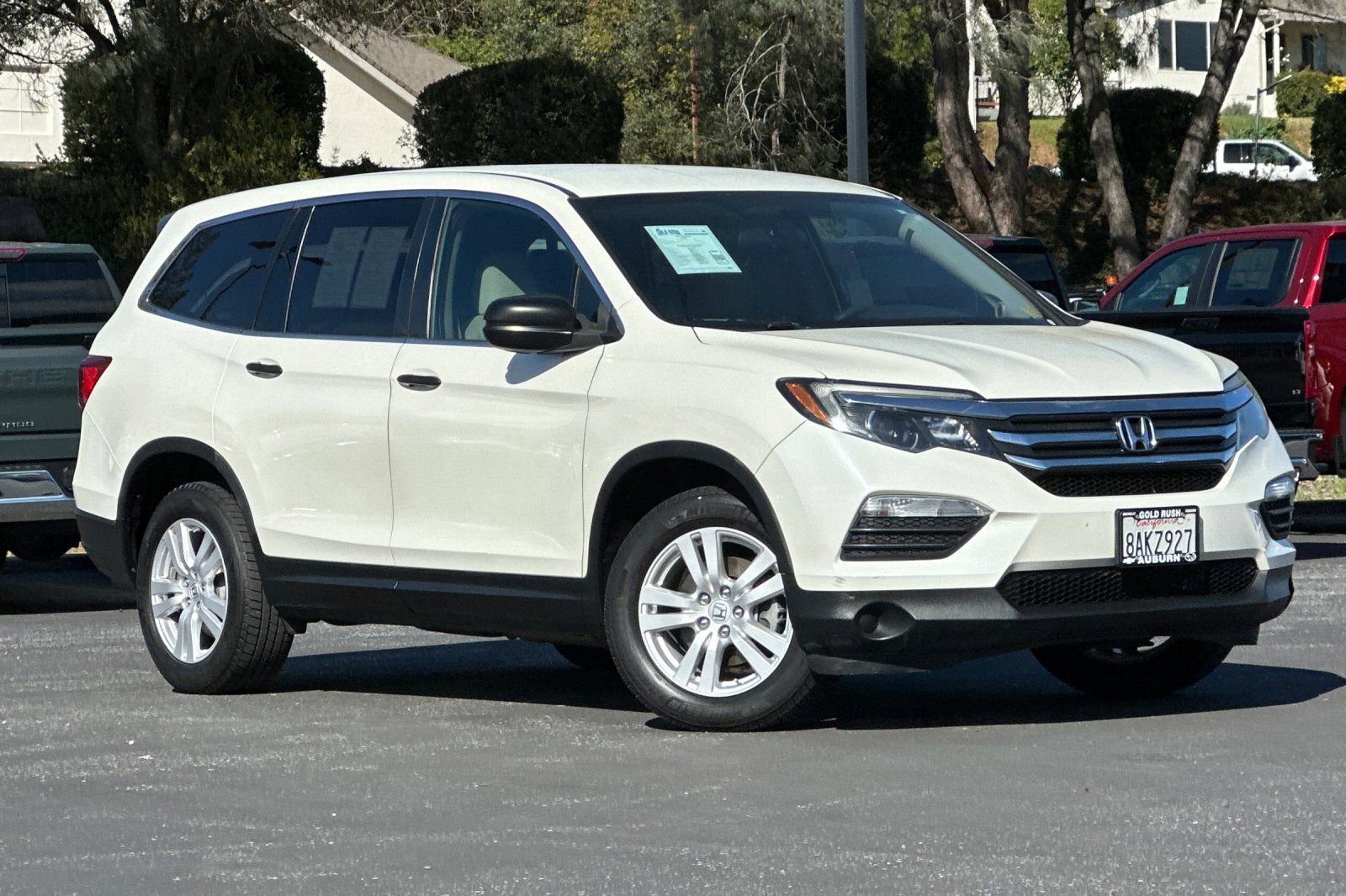 Used 2017 Honda Pilot LX with VIN 5FNYF6H17HB065359 for sale in Auburn, CA