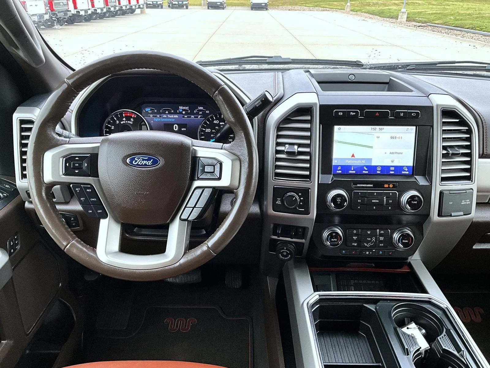 Used 2021 Blue Ford King Ranch image 12