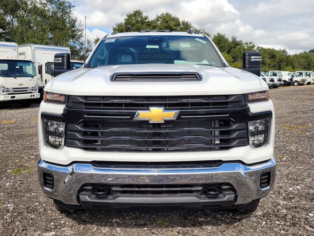 New 2025 Summit White Chevrolet Work Truck image 2