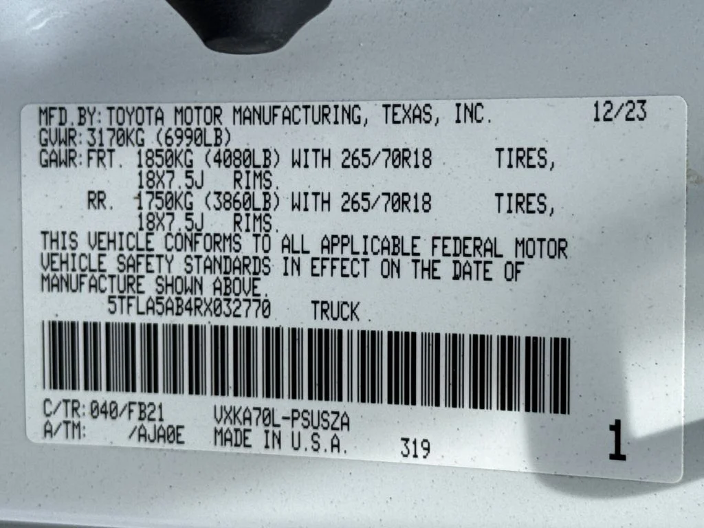 2024 Toyota Tundra SR5 - Photo 30