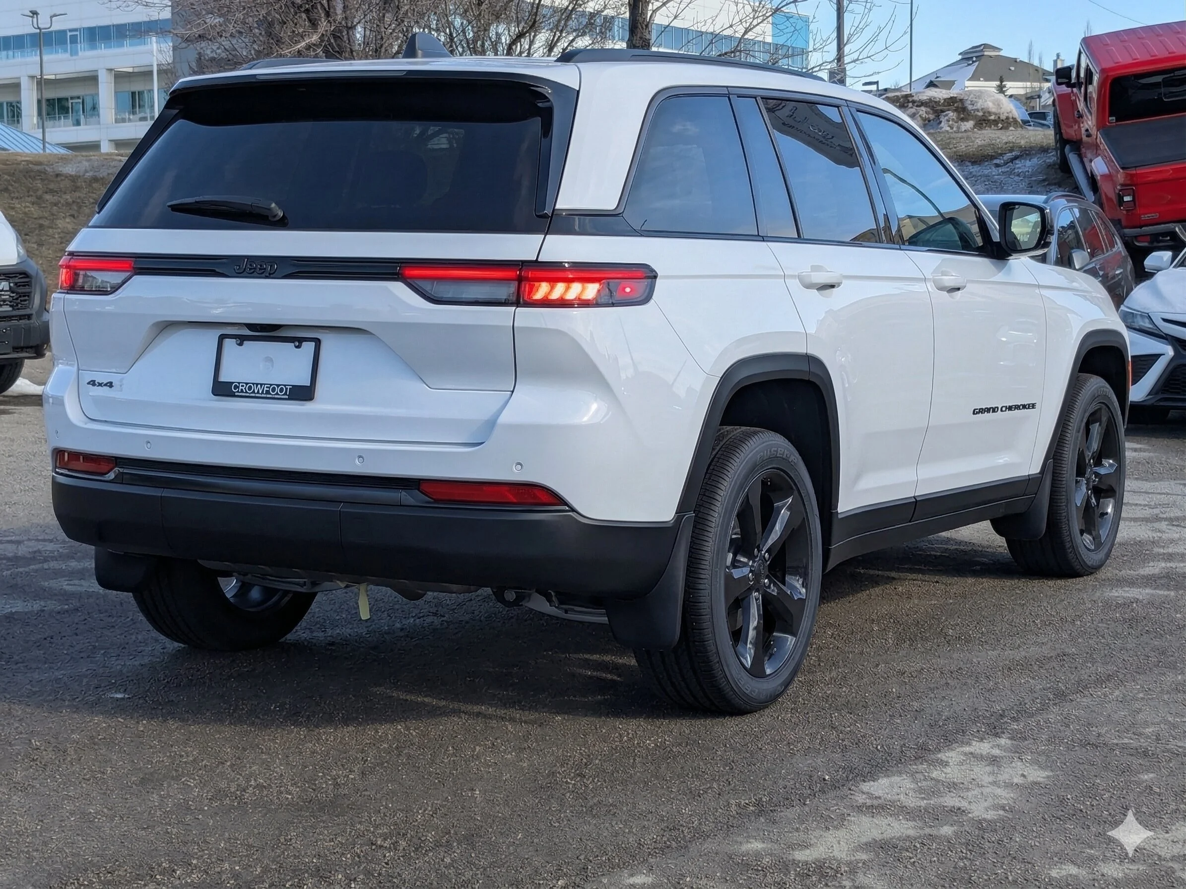 New 2026 White Jeep Altitude - - Altitude Appearance Pkg - Power Sunroof - 2.0L I4 Turbo & More image 8