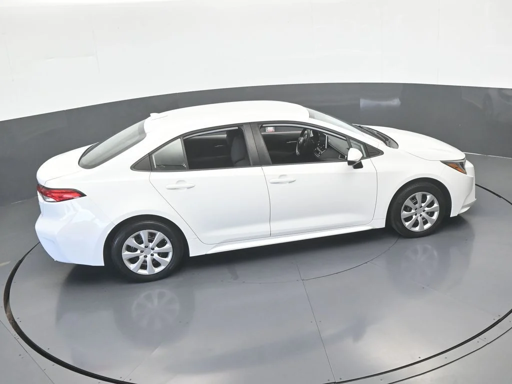 Used 2021 Super White Toyota LE image 41