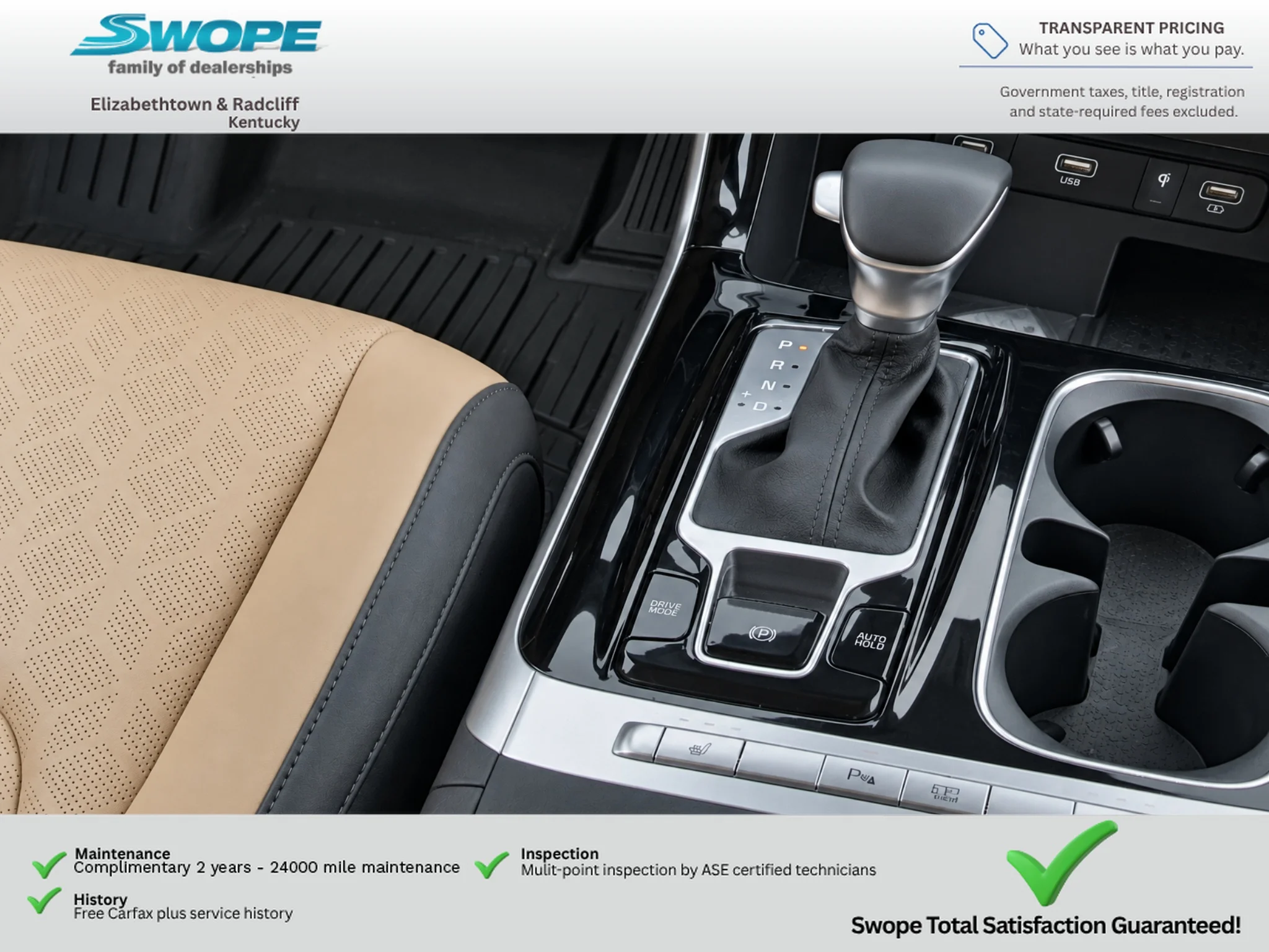 Used 2024 Aurora Black Pearl Kia EX image 13