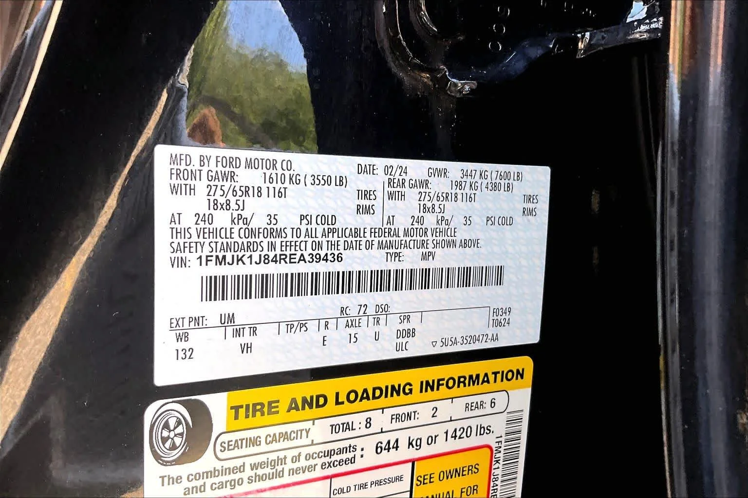 Certified Used 2024 Agate Black Metallic Ford XLT image 34