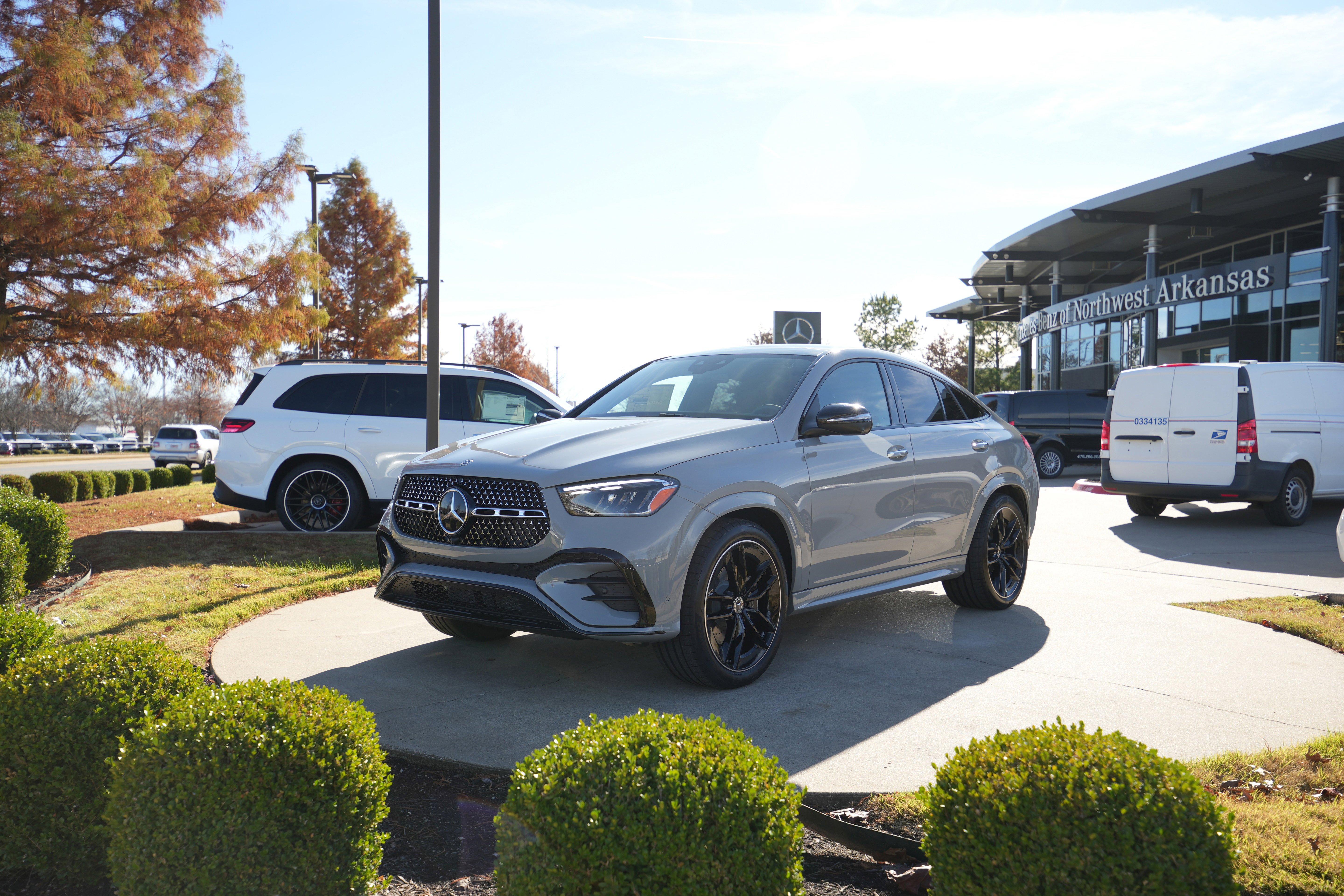 Certified Used 2026 MANUFAKTUR Alpine Gray Mercedes-Benz GLE 450 Coupe image 3