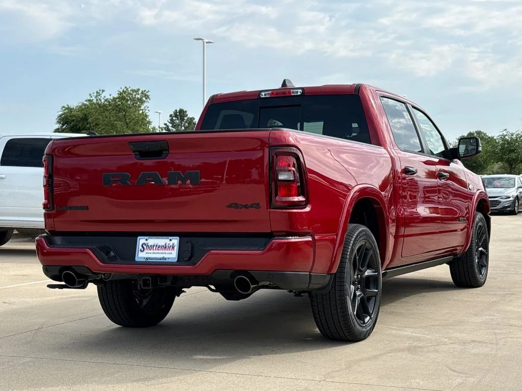 New 2026 Molten Red Pearl-Coat Exterior Paint RAM Laramie image 9