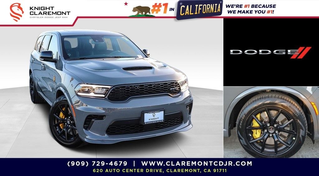 New 2026 Gray Clearcoat Dodge SRT Hellcat image 1