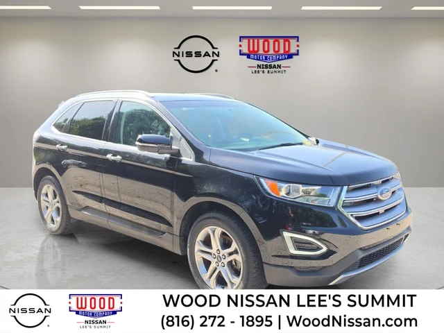 Used 2016 Shadow Black Ford Titanium image 1