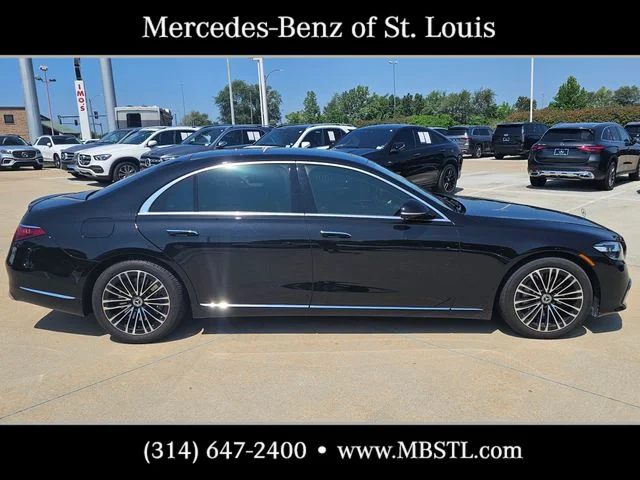 Used 2021 Black Mercedes-Benz S 580 image 2