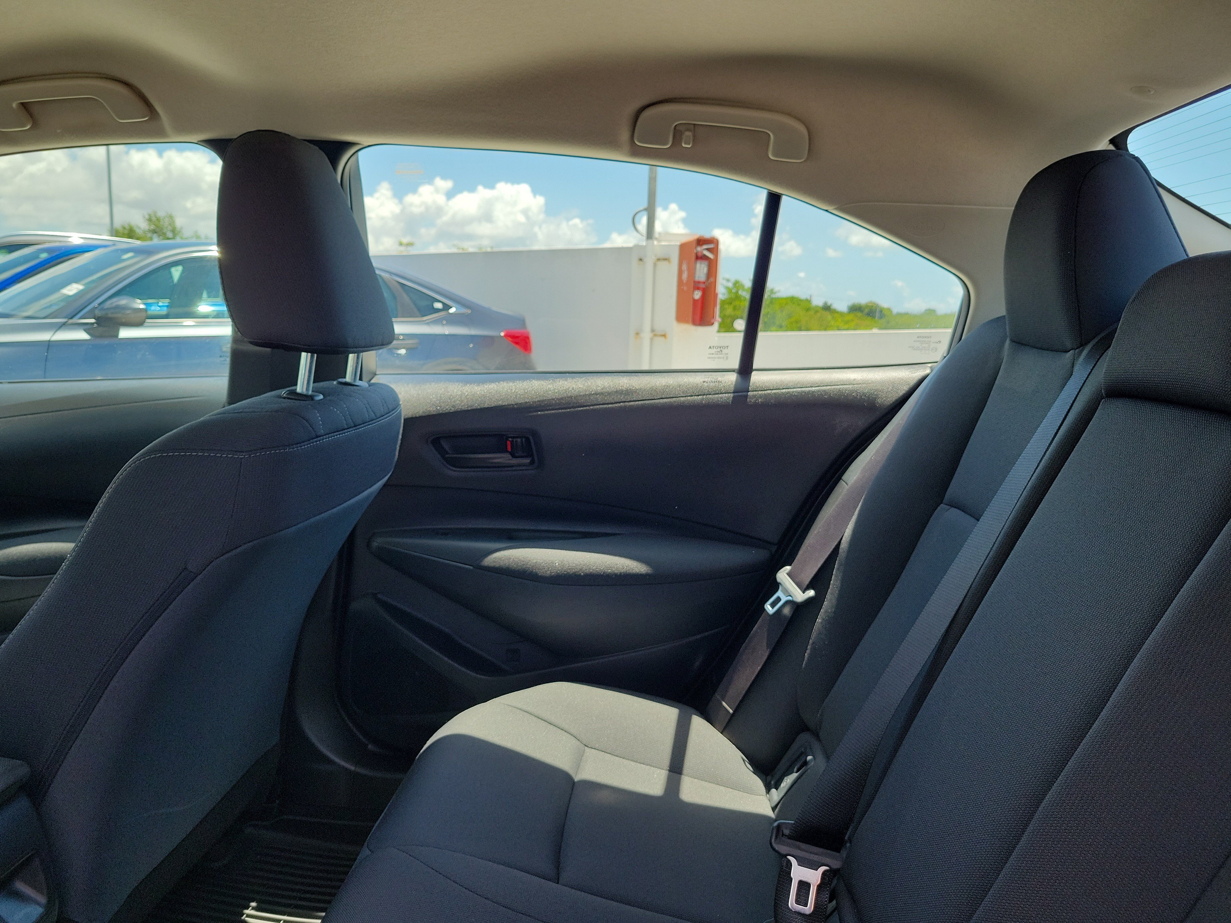 Used 2025 Classic Silver Metallic Toyota LE image 11