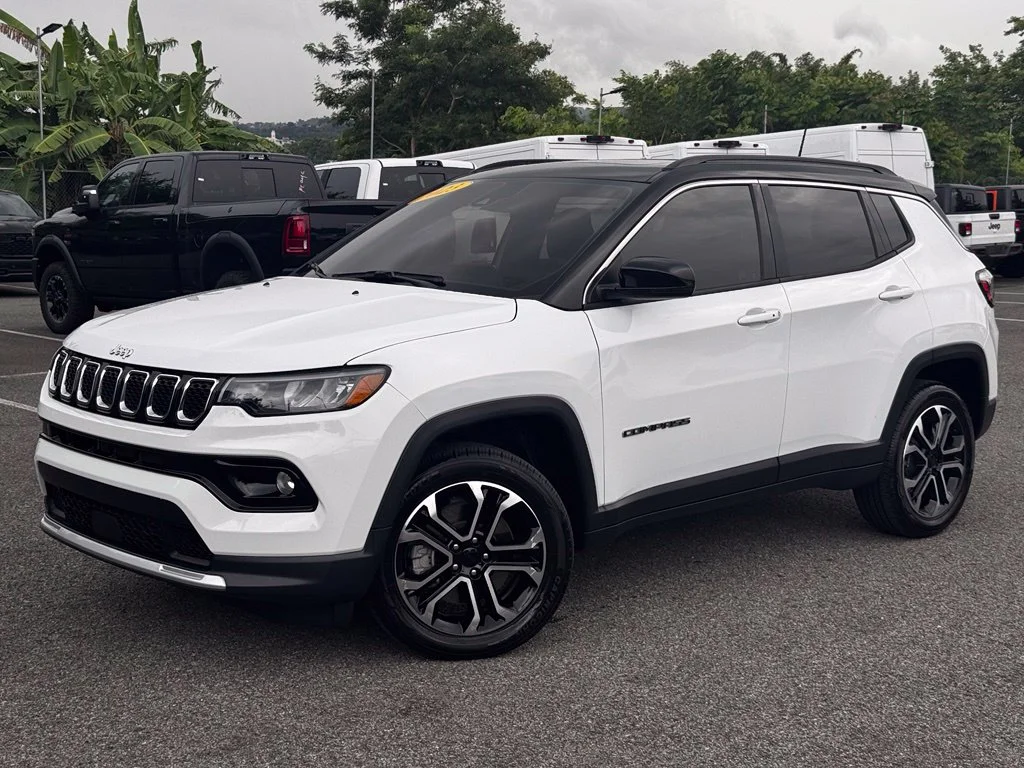 Used 2023 White Jeep Limited image 1