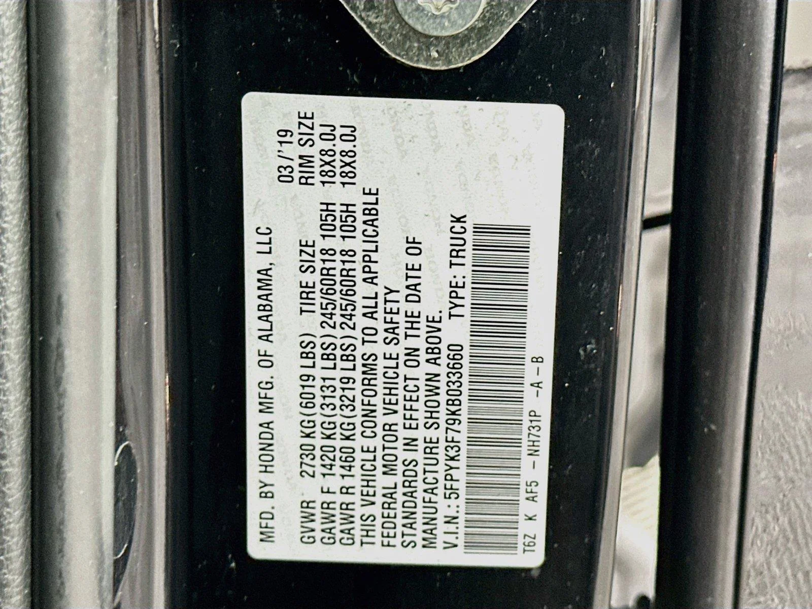 Used 2019 Crystal Black Pearl Honda RTL-E image 24