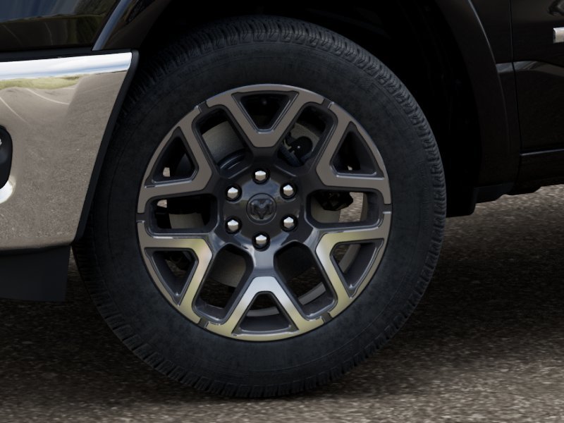 New 2027 Diamond Black Crystal Pearl-Coat Exterior Paint RAM Laramie image 4
