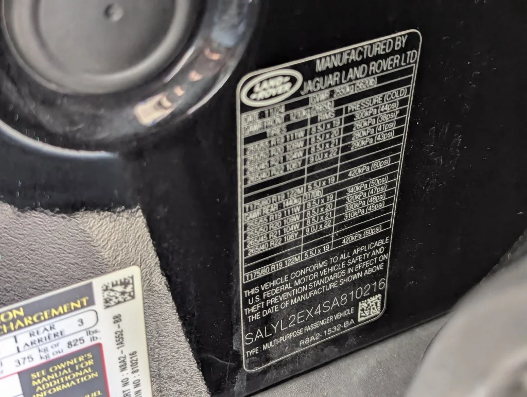 Certified Used 2025 Black Land Rover Dynamic SE image 61