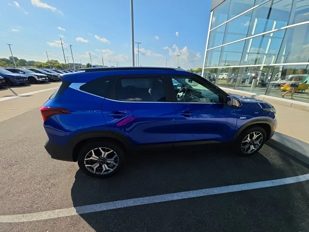 Certified Used 2023 Blue Kia EX image 2